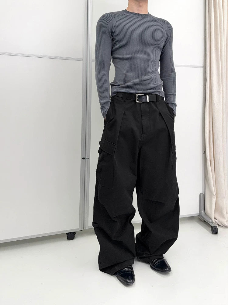M51 Loose Fit Washed Cargo Pants