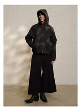 Black Hooded Zip Bee Keeper Jacket