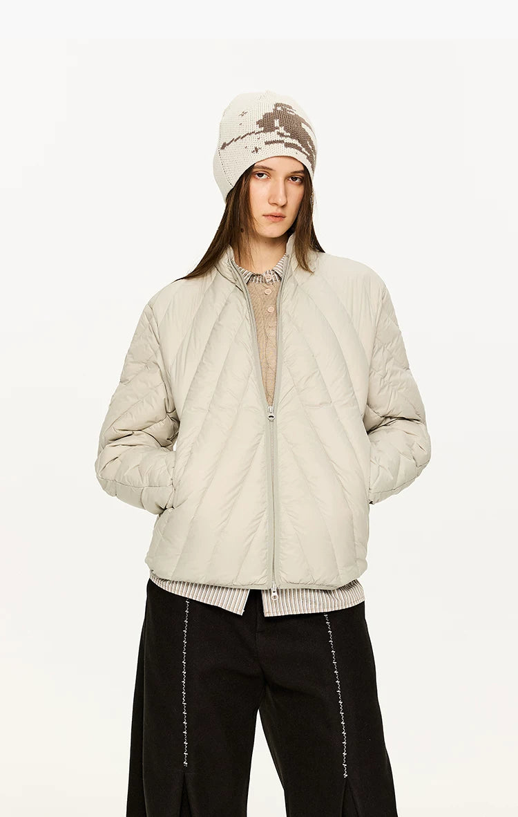 Winter Stand Collar Lightweight Down Jacket