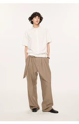 White Short Sleeve Harrington Houndstooth Shirt