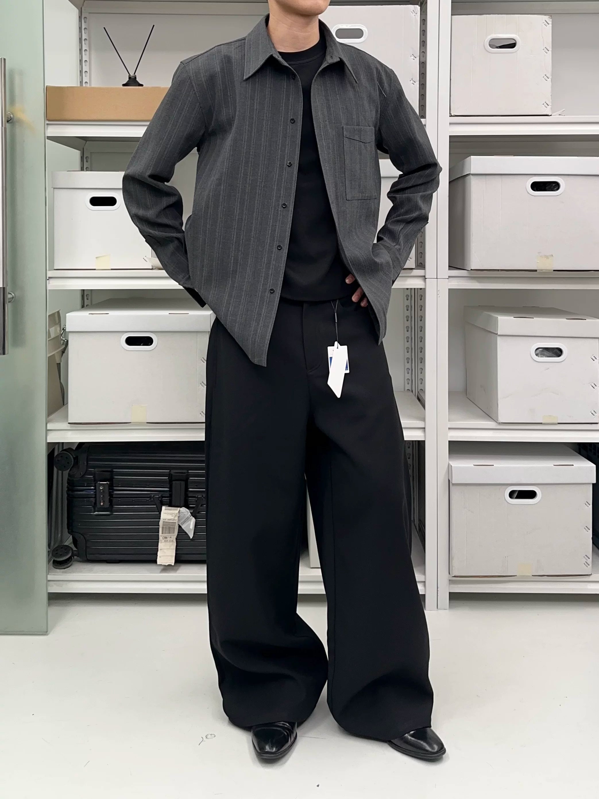 Wrinkle-Resistant Chest Pocket Shirts