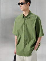 Retro Short Sleeve Pima Blend Shirt