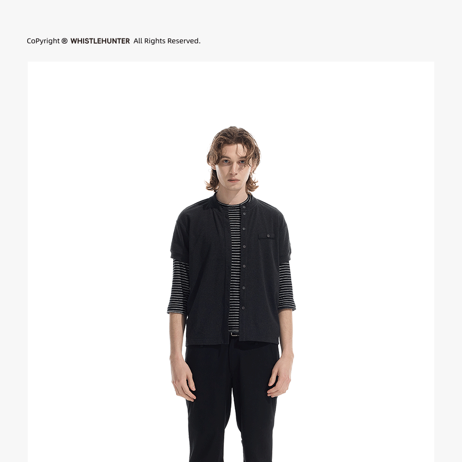 Premium Wool Blend Straight Shoulder Cardigan