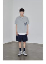 Magnetic Belted Elastic Multi-pocket Shorts