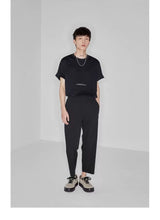 Double-sided Color-block Printed Pima Cotton Tee