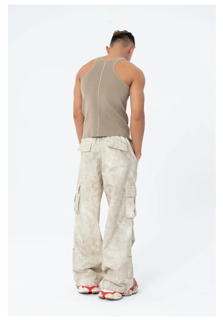 Men's Ribbed Sports Tank Tops