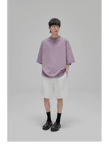 Vintage Ribbed Half Sleeve Tees