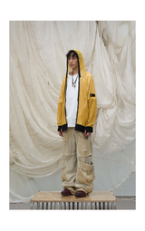 Slim Fit Ninja Sleeve Cutout Hoodie