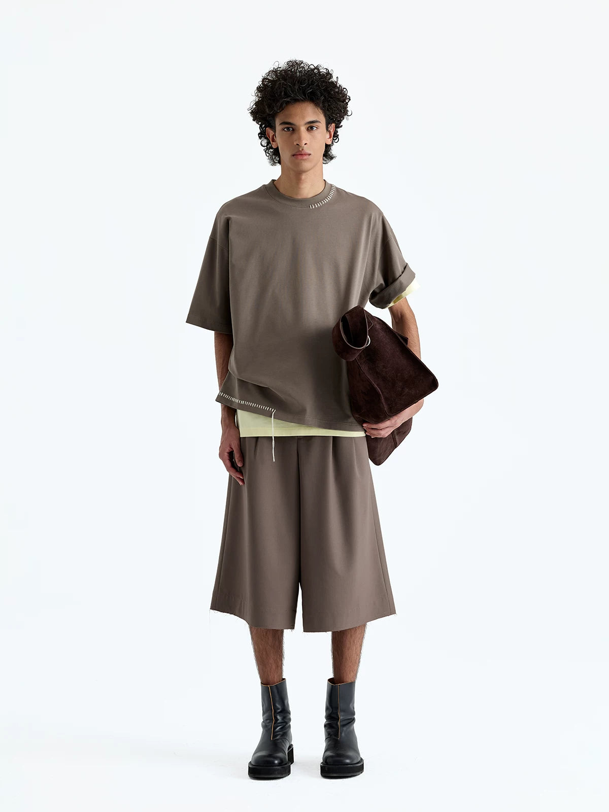 300G Short Sleeve Long-Staple Cotton Tee