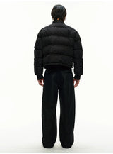 Distressed Fleece Lined Banana Jeans