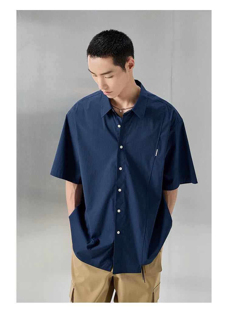 Retro Short Sleeve Pima Blend Shirt