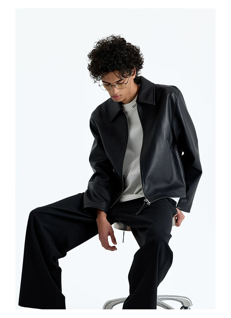 Merino Wool Pleated Elastic Waist Pants