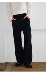 Men's Distressed Frayed Cargo Pants
