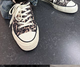 Leopard Print 1970s Long Tongue Sneakers