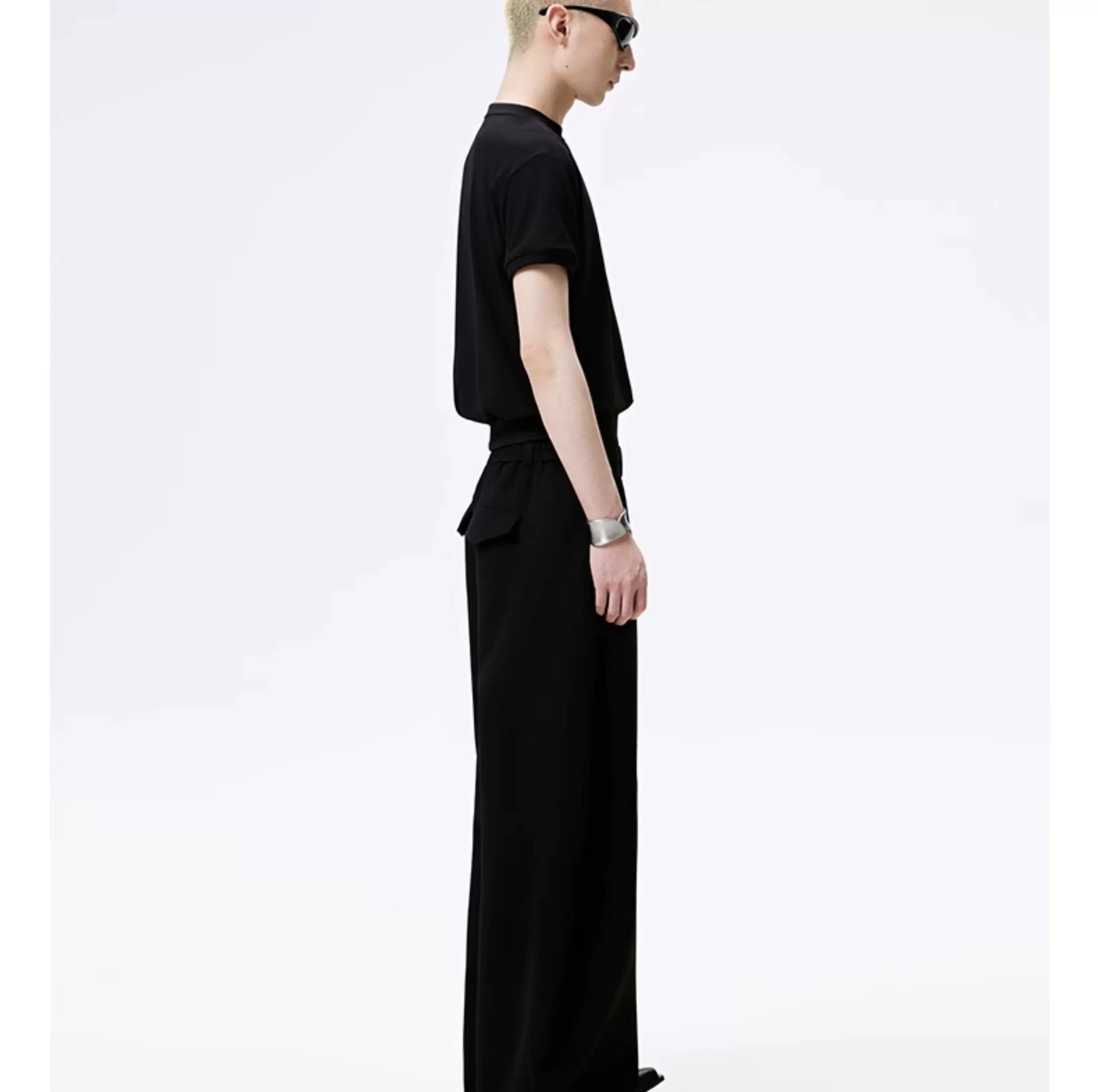Men's Slim Stretchy Crop Tee