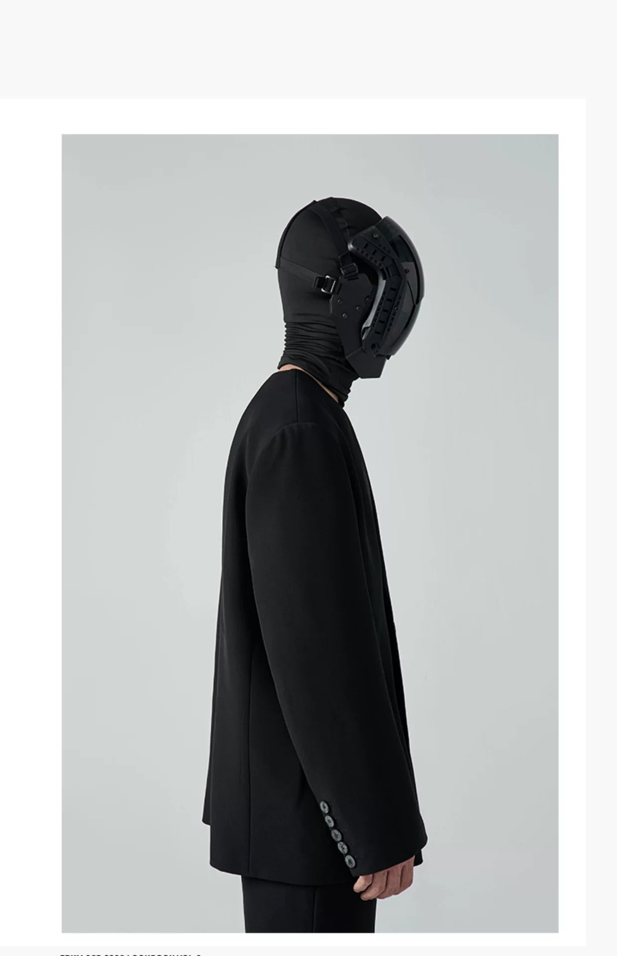 Unisex Loose Padded Uncollared Blazer