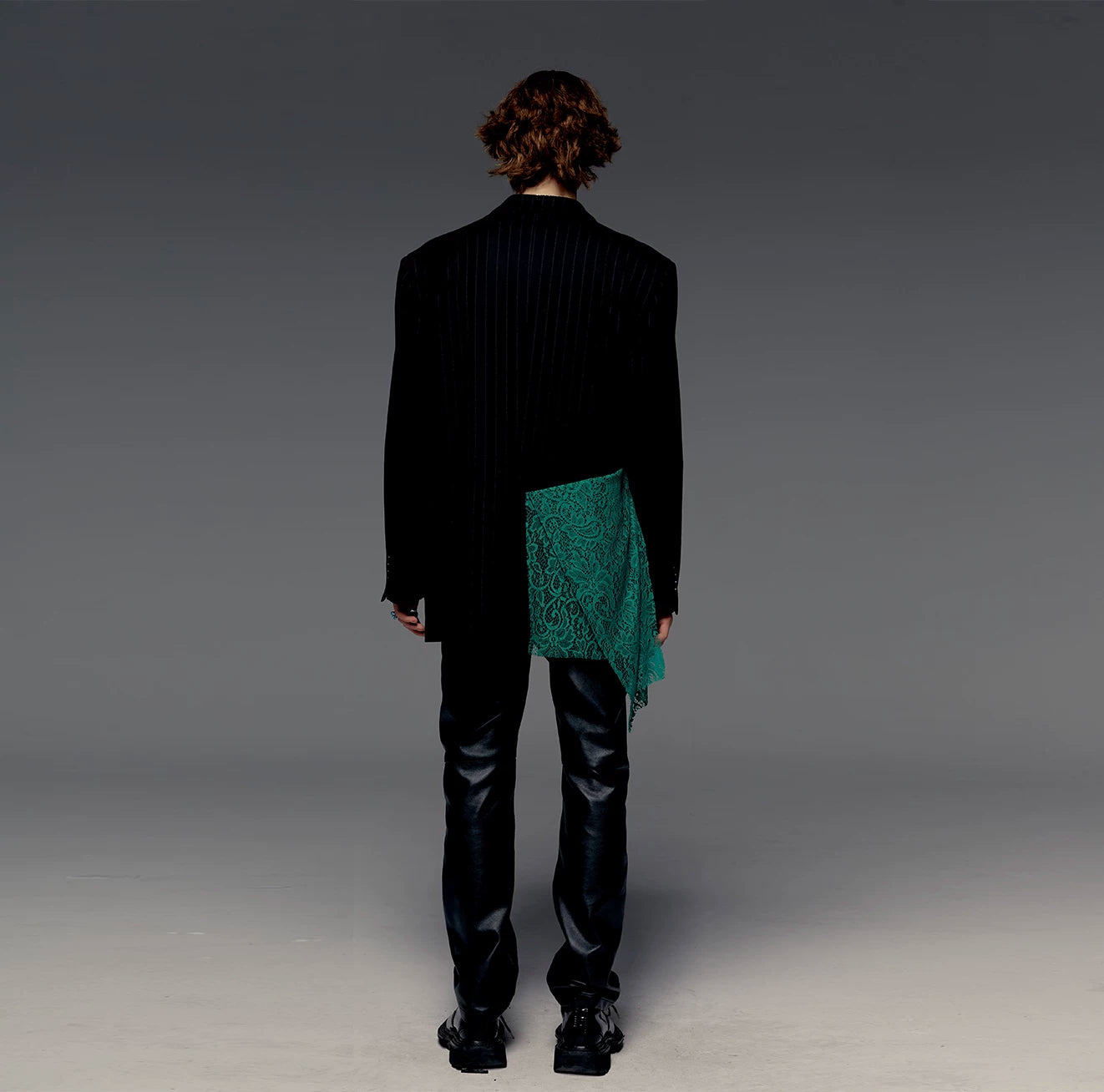 Lace Unisex Oversized Blazers