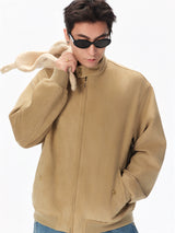 Vintage Suede Harrington Jacket