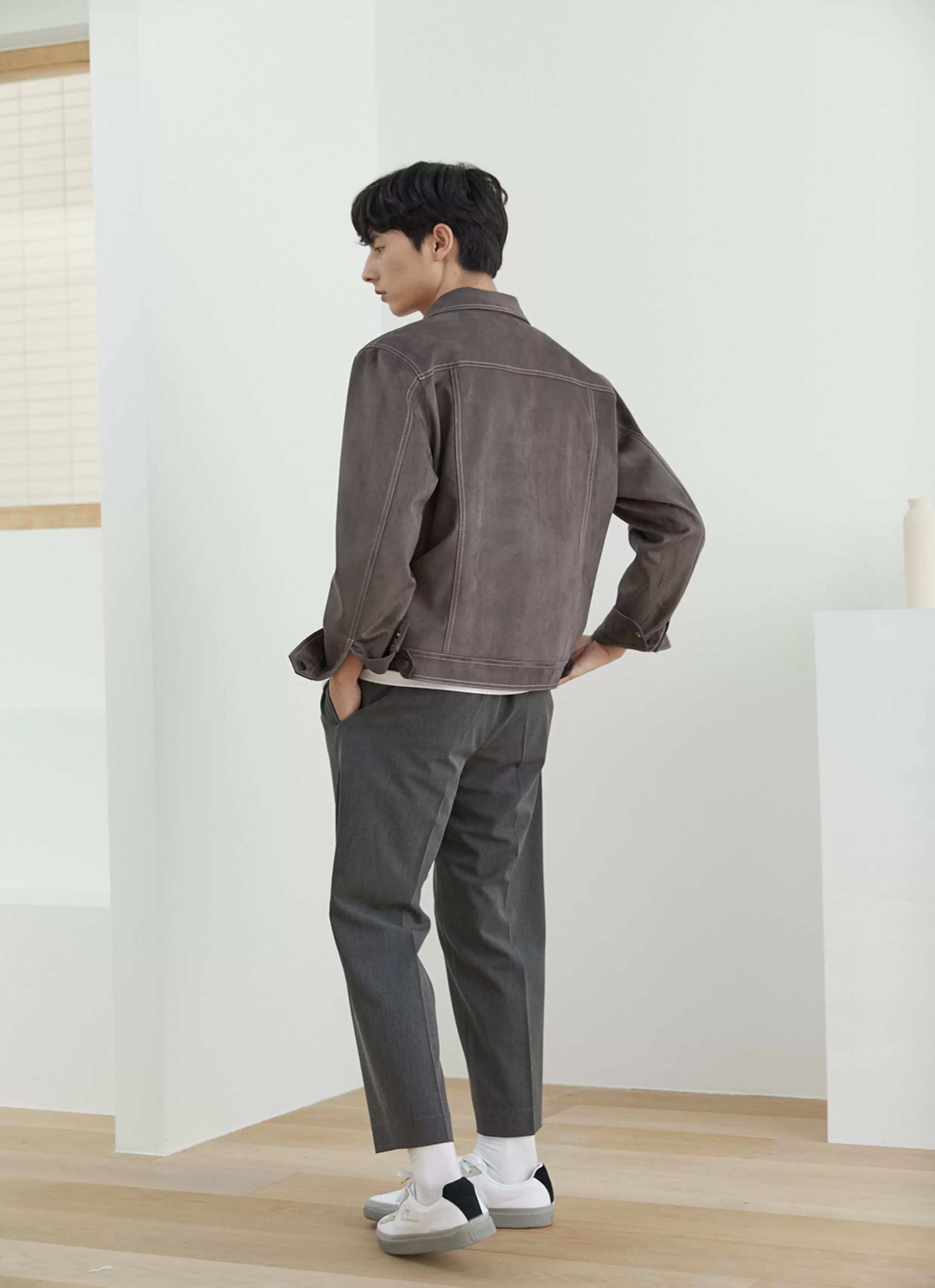 Elastic Waist Loose Ankle Pants