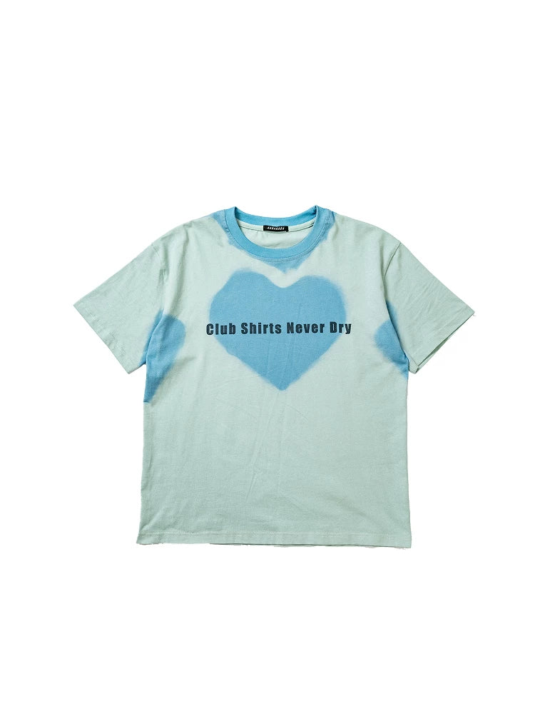 Rave Sweat Stain Print Cotton Tee