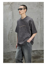 Heavyweight Vintage Washed Printed Tee