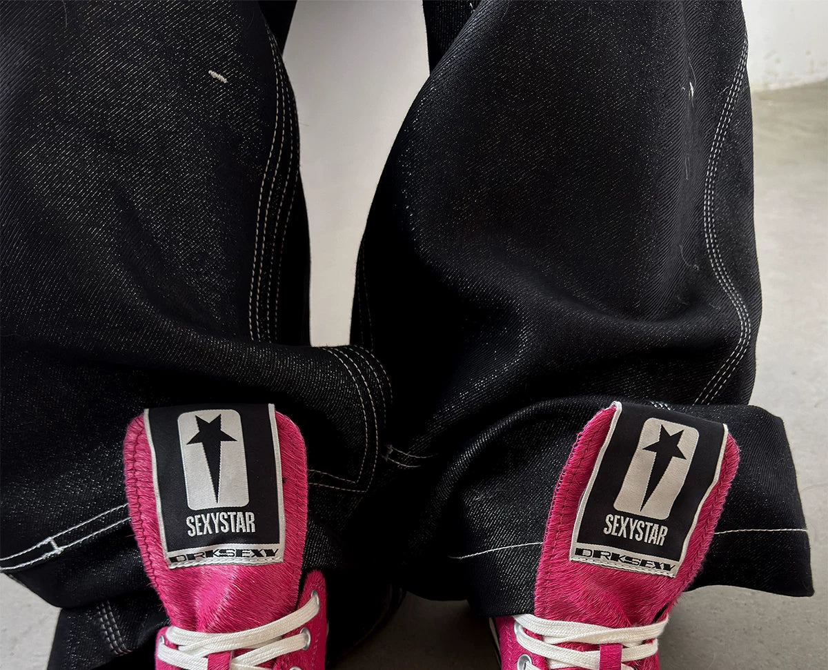 Pink Long-Tongue Vulcanized Sneakers