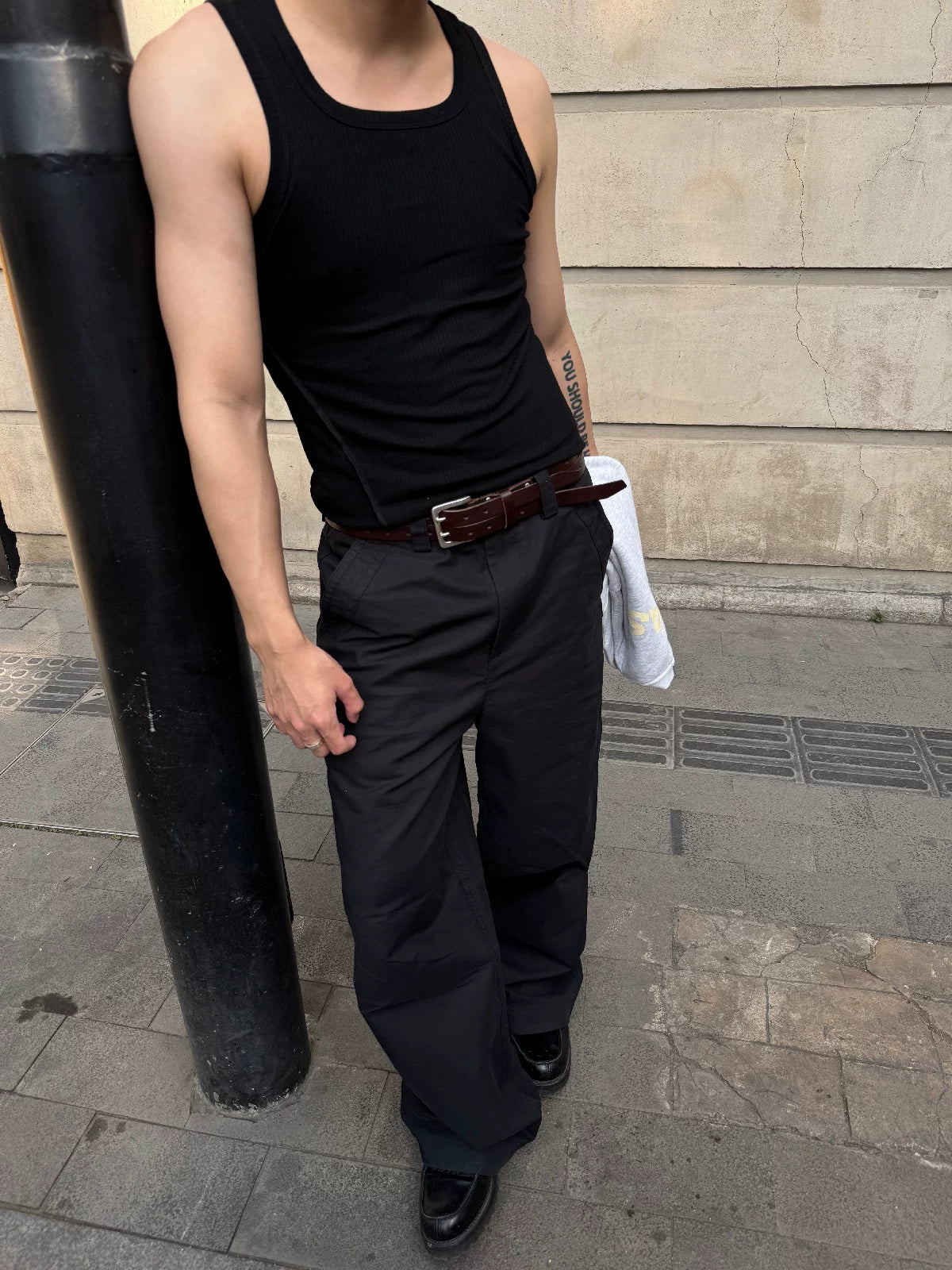 Stretchy Fitted U-Neck Tank Tops