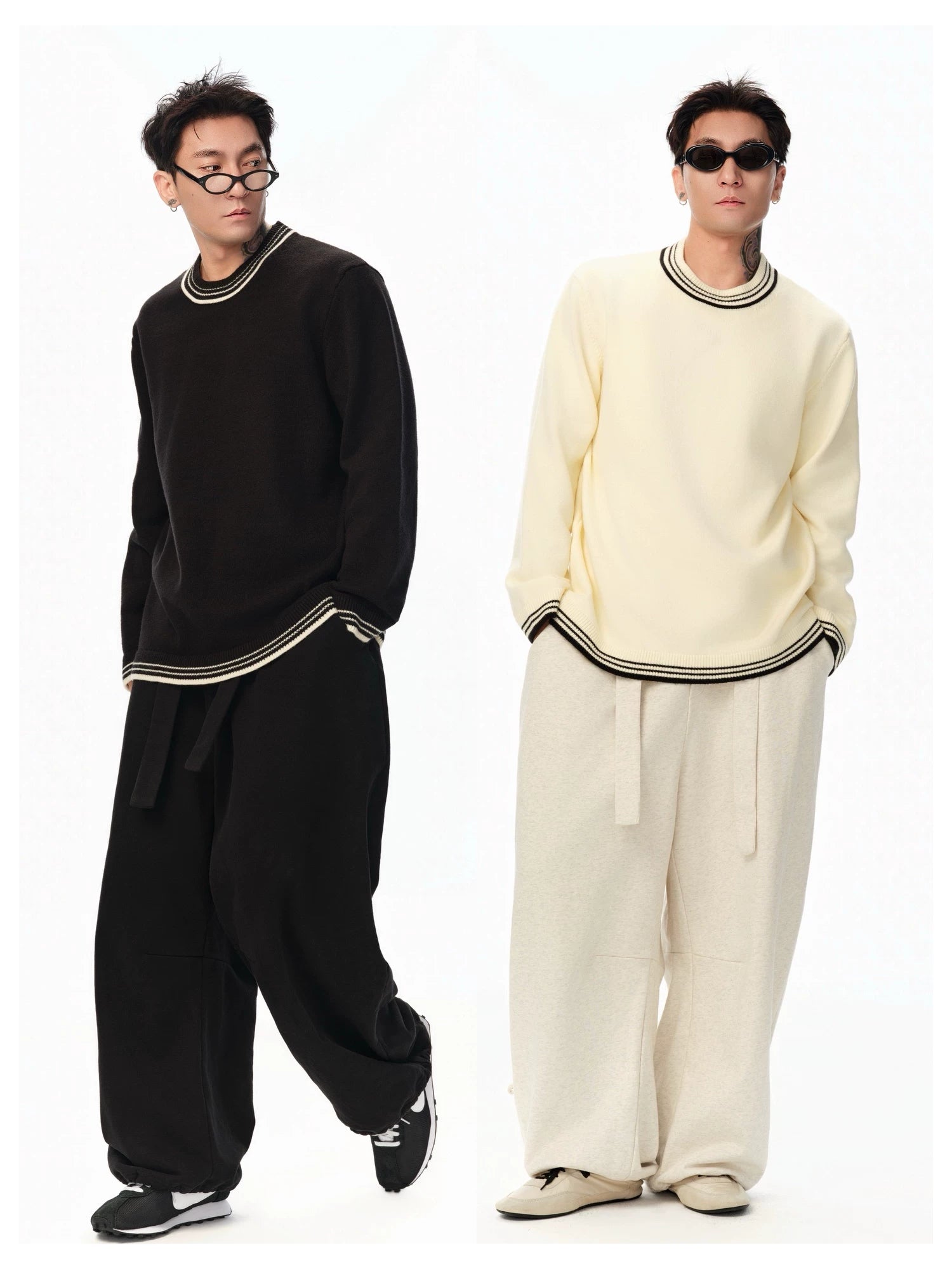 Loose Crew Neck Sweater