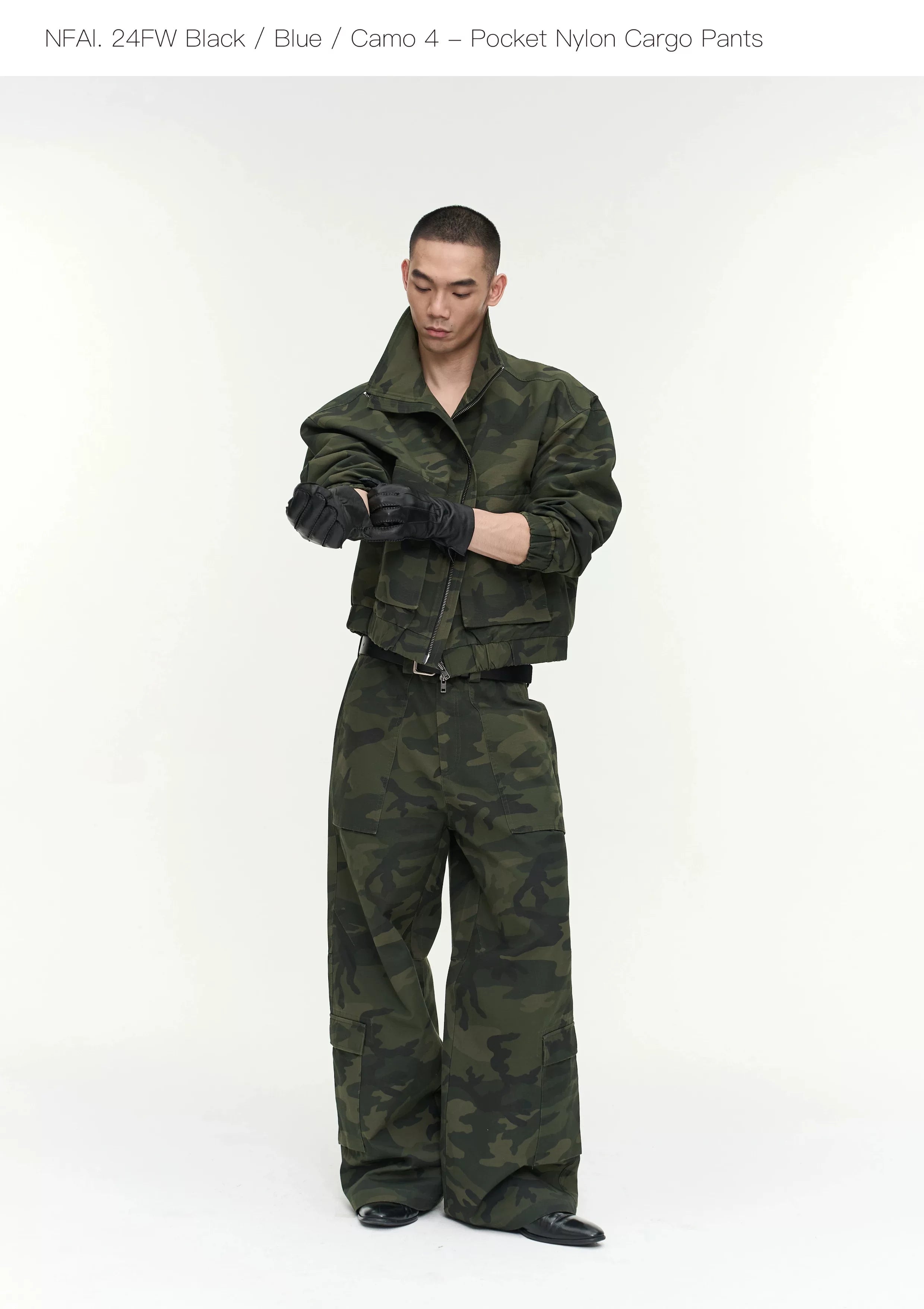 Multi-Color Loose 4-Pocket Cargo Pants