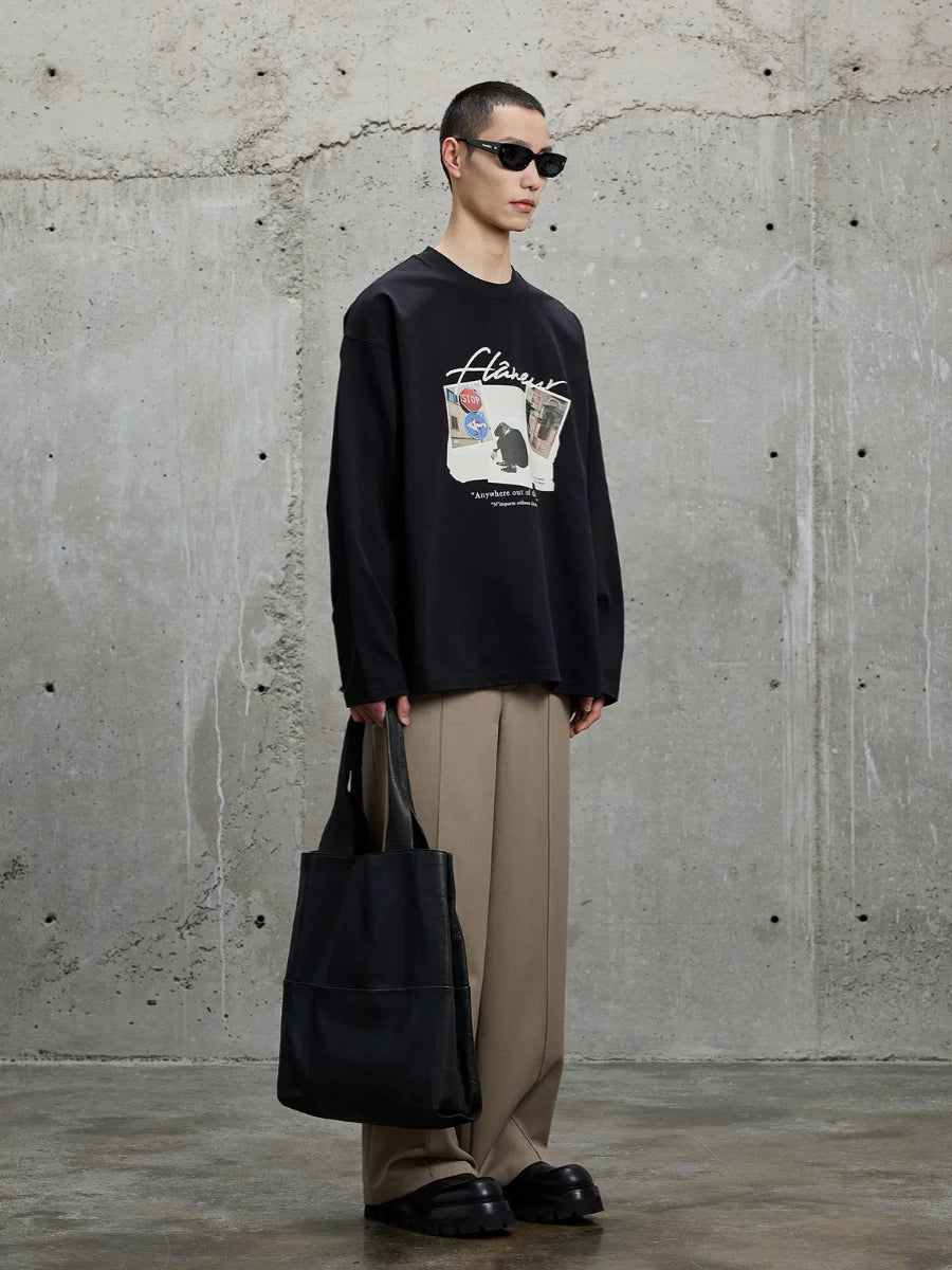 Printed Heavyweight Short & Long Sleeve Tees