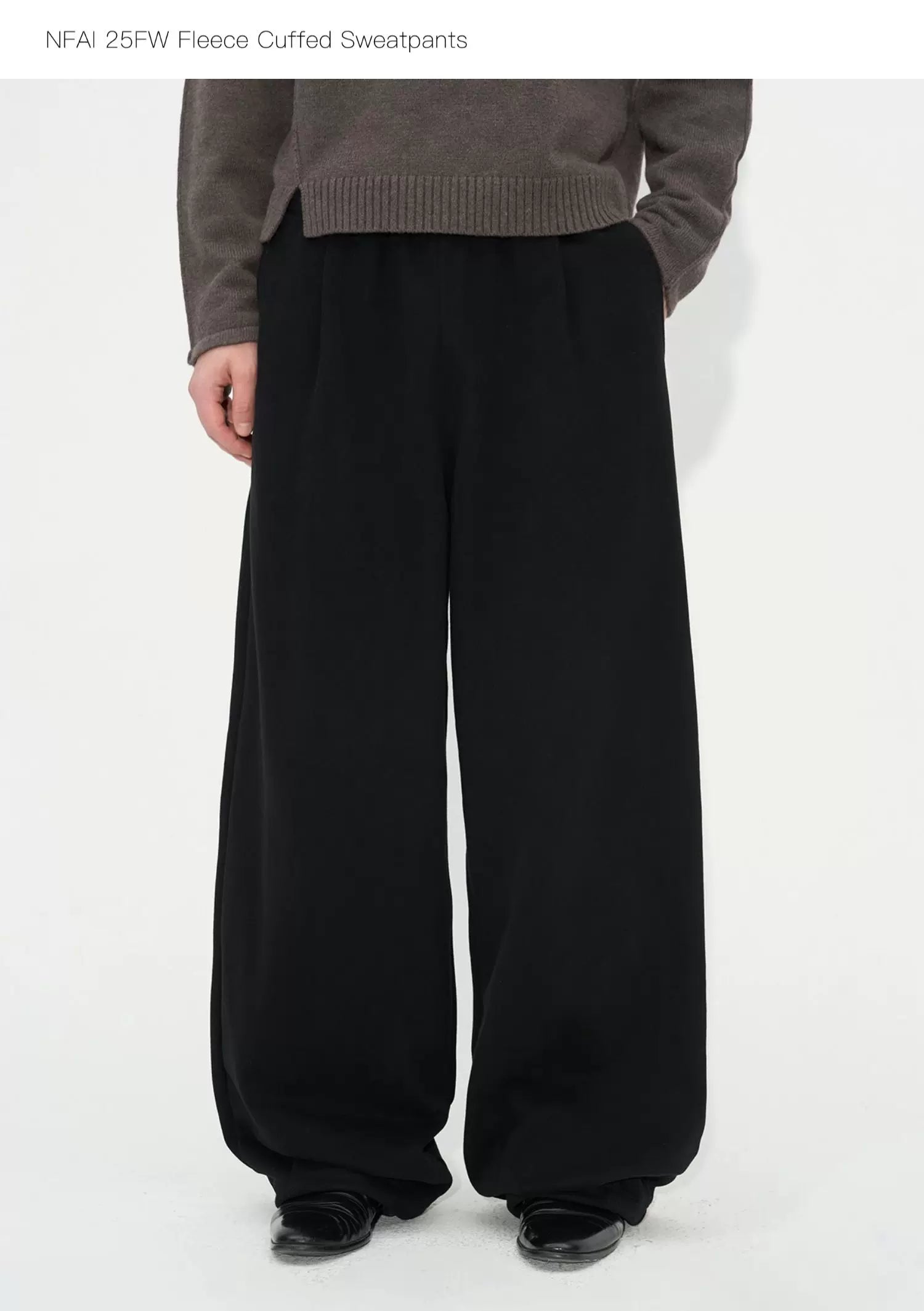 Oversized Fleece Joggers