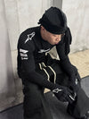 Tight Racing Sports Long Sleeve Top