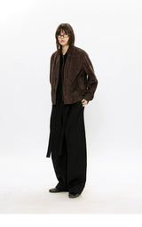Men's V-Neck 2-In-1 Chenille Jacket