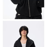 Two-In-One Short Detachable Hooded Puffer Jacket