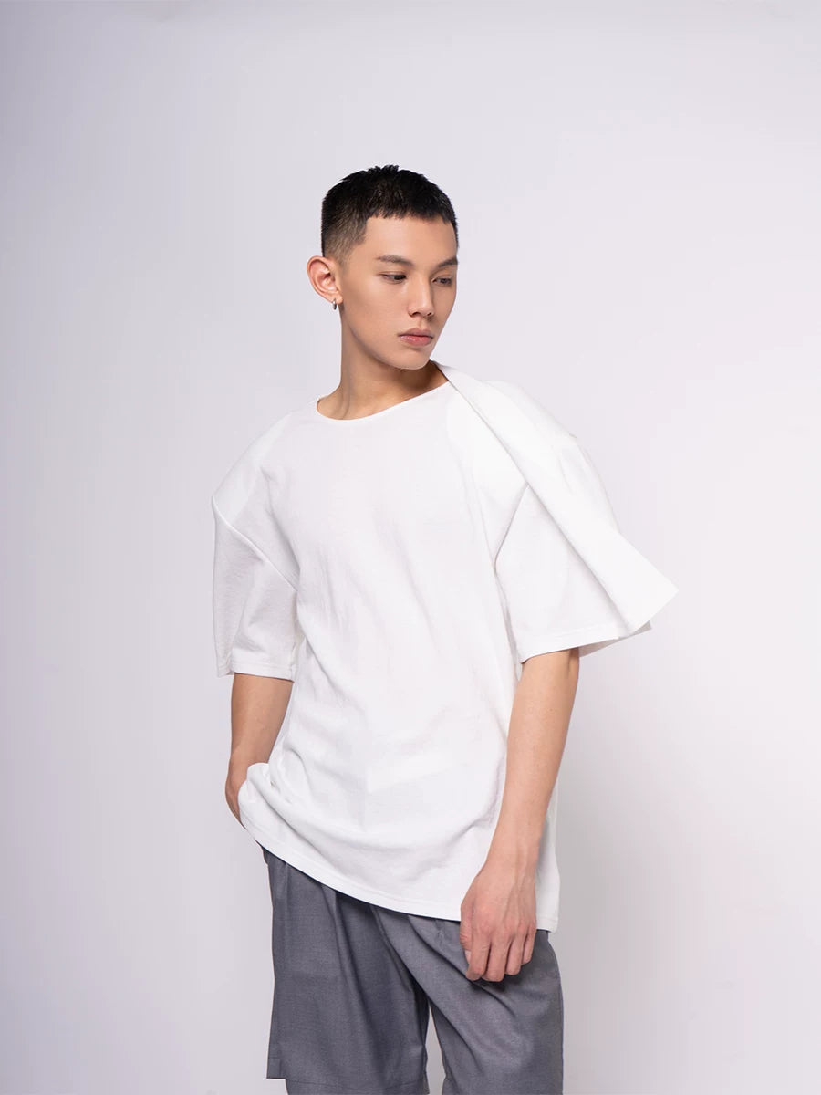 Men's Loose Padded Short Sleeve Tee