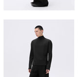 Cropped Slim Fit Long Sleeve Tee