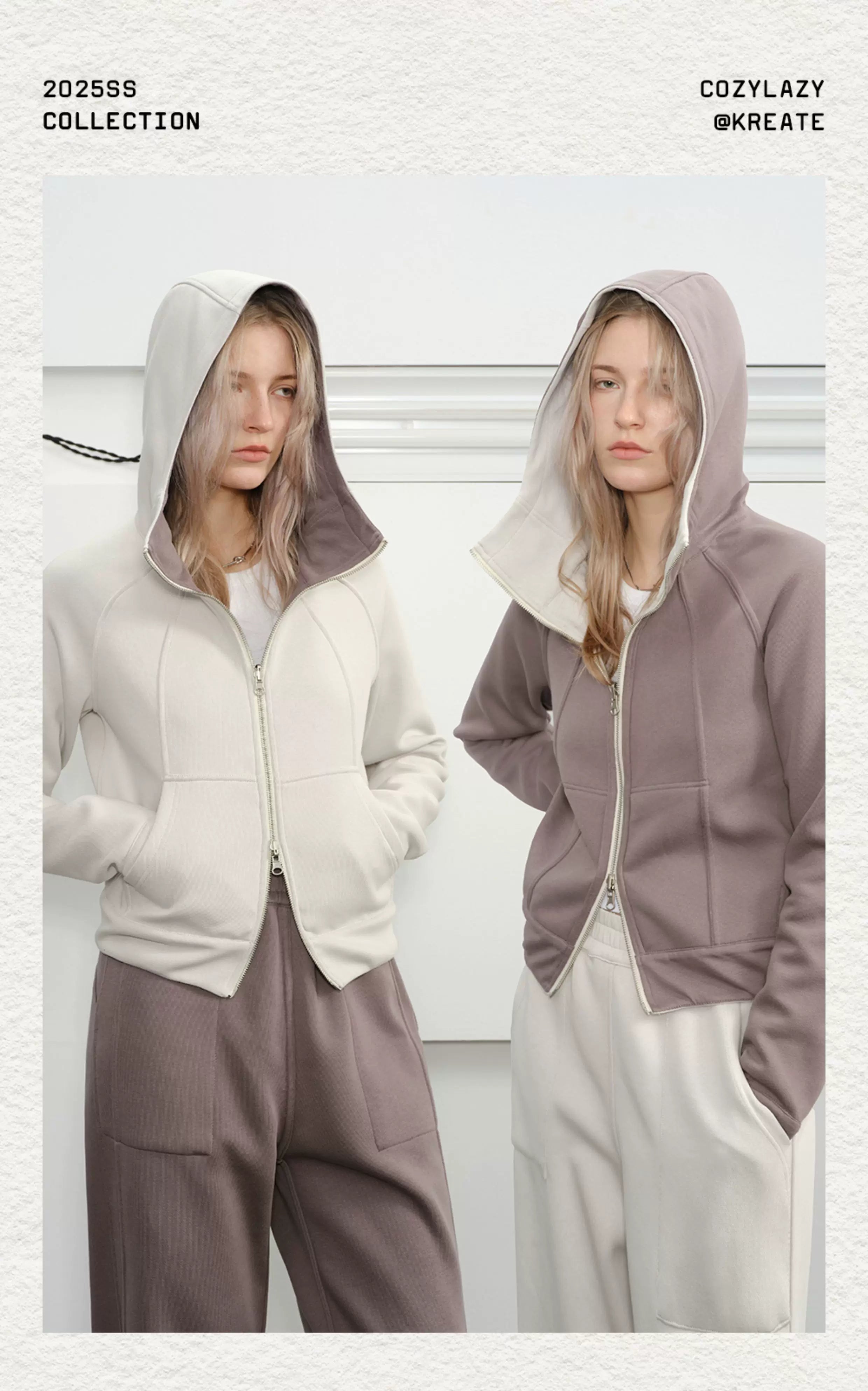 Men's Reversible Zip Hoodie Sweatpants Set