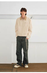 Men's Distressed Frayed Cargo Pants