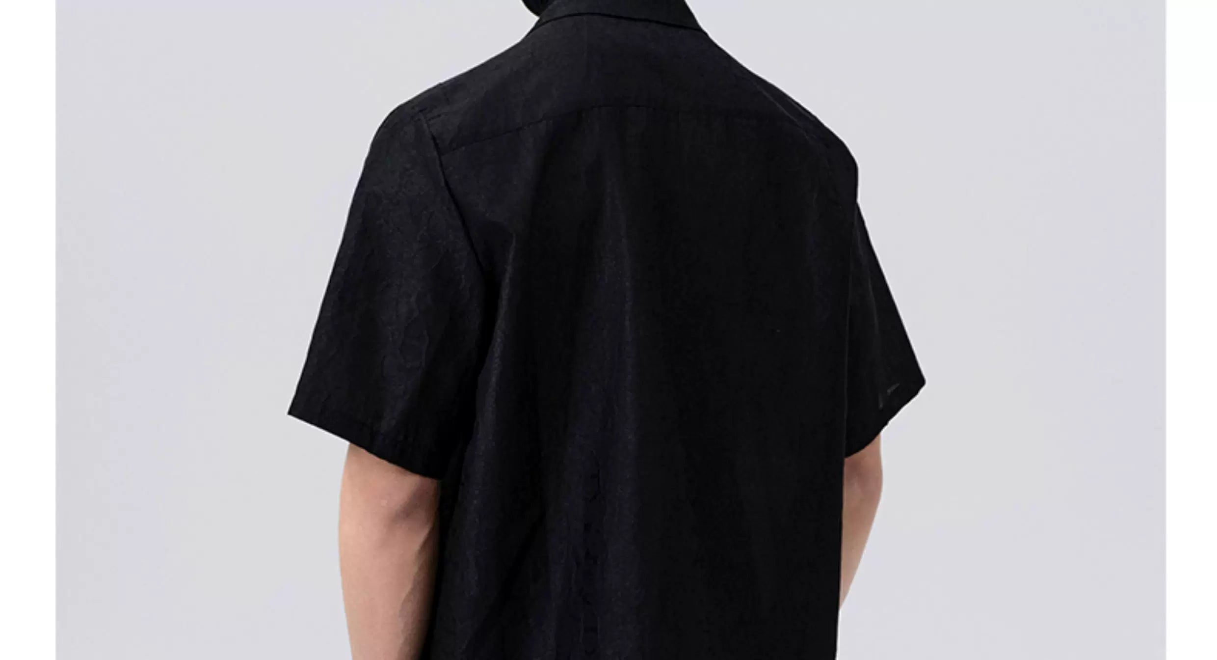 Men's Snake Print Short Sleeve Shirt