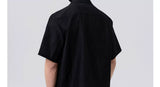 Men's Snake Print Short Sleeve Shirt