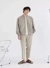 Elastic Waist Loose Ankle Pants