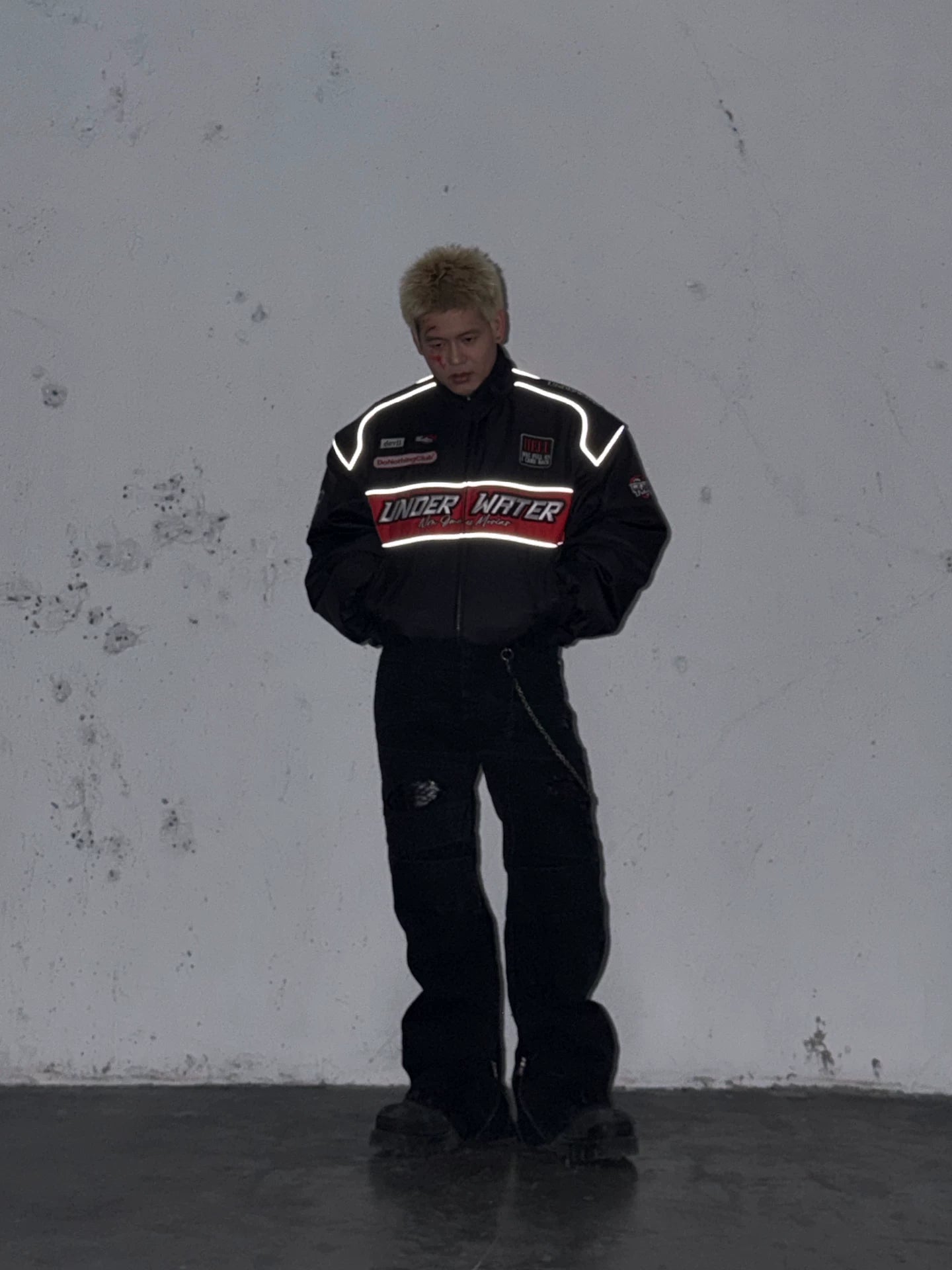 Hell Racing Embroidered Thinsulate Bomber Jacket