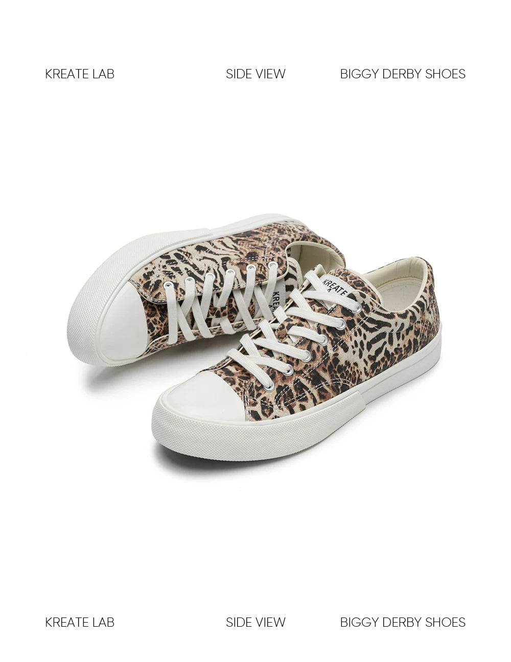 Low-top Cork Platform Casual Canvas Shoes