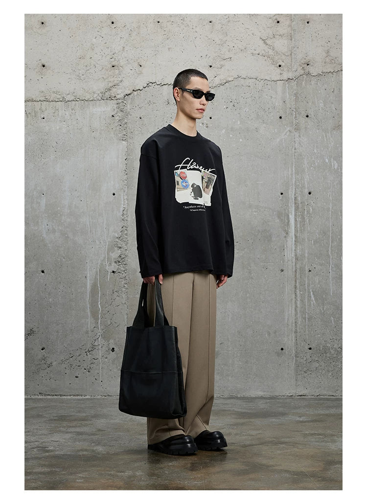 Printed Heavyweight Short & Long Sleeve Tees