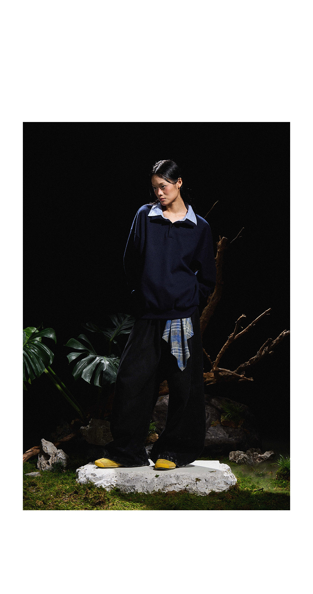 Multi-wear Detachable Washed Jeans