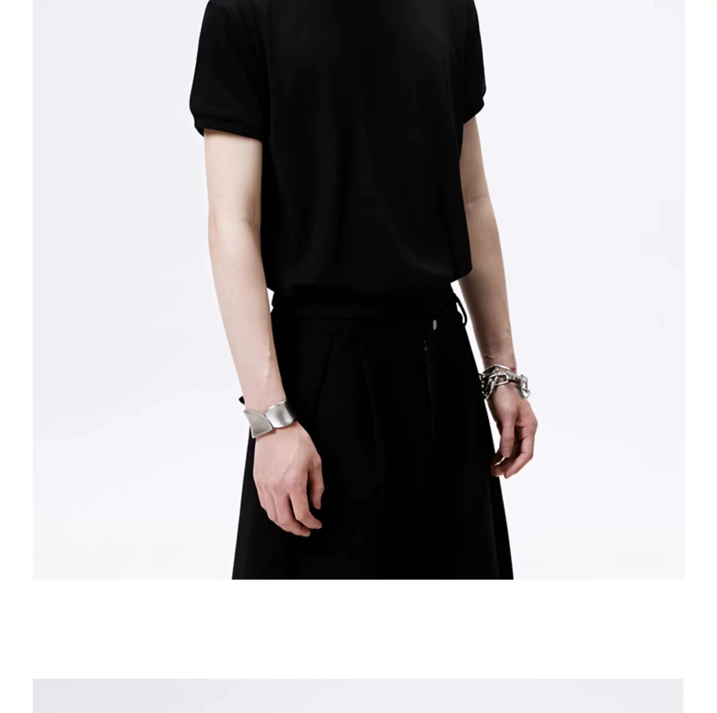 Men's Slim Stretchy Crop Tee