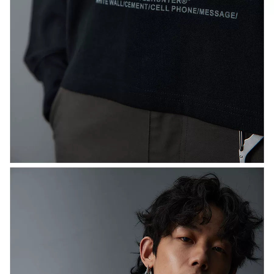 Cleanfit Couple Vintage Long-sleeve Wheat Tees