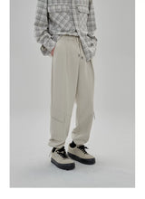 Tapered Drawstring Pocket Cargo Pants
