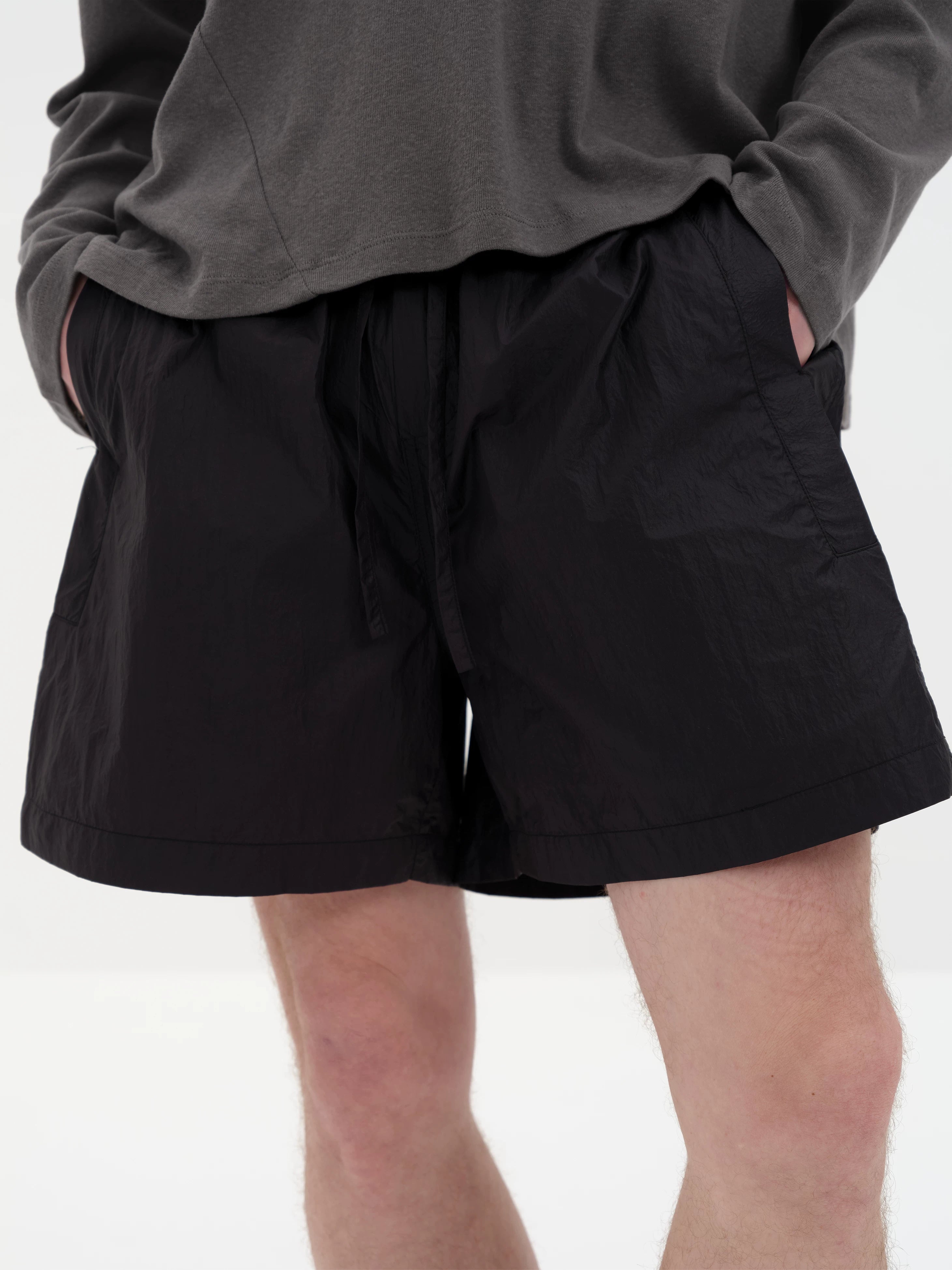 Lightweight Silky Satin Shorts