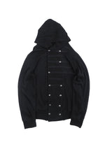 Napoleon Court Ribbon Hooded Thin Cardigan